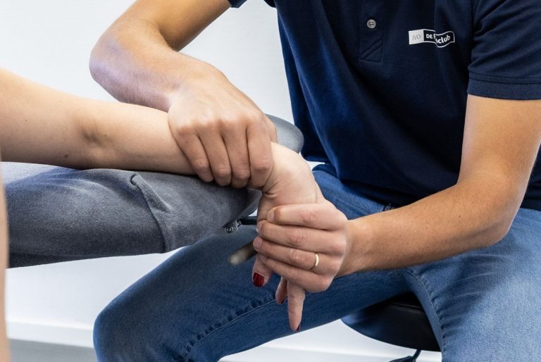 Hand fysiotherapie bij de Fysioclub